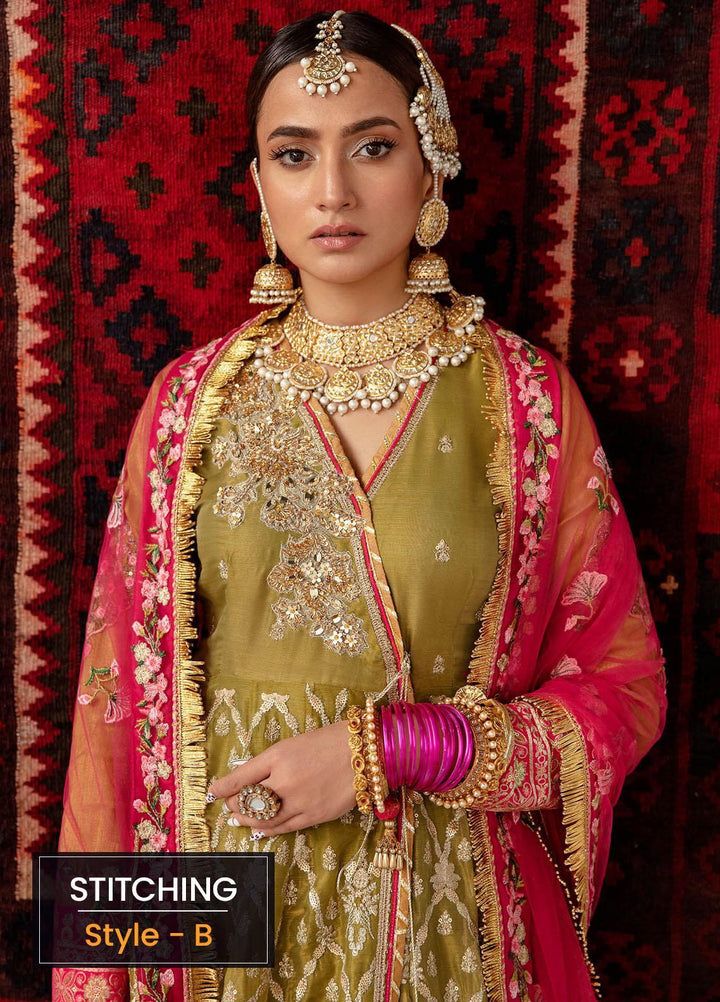 Sakhiyan by Asifa & Nabeel Embroidered Missouri Suits Unstitched 3 Piece AN22SSF-05 Inayat - Festive Collection