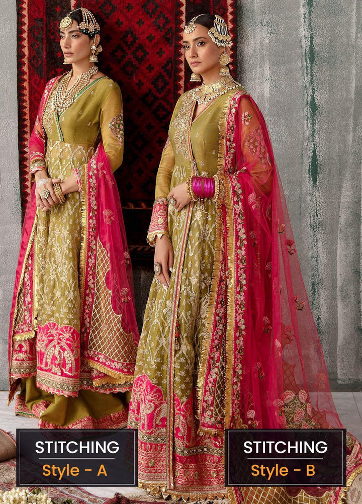 Sakhiyan by Asifa & Nabeel Embroidered Missouri Suits Unstitched 3 Piece AN22SSF-05 Inayat - Festive Collection
