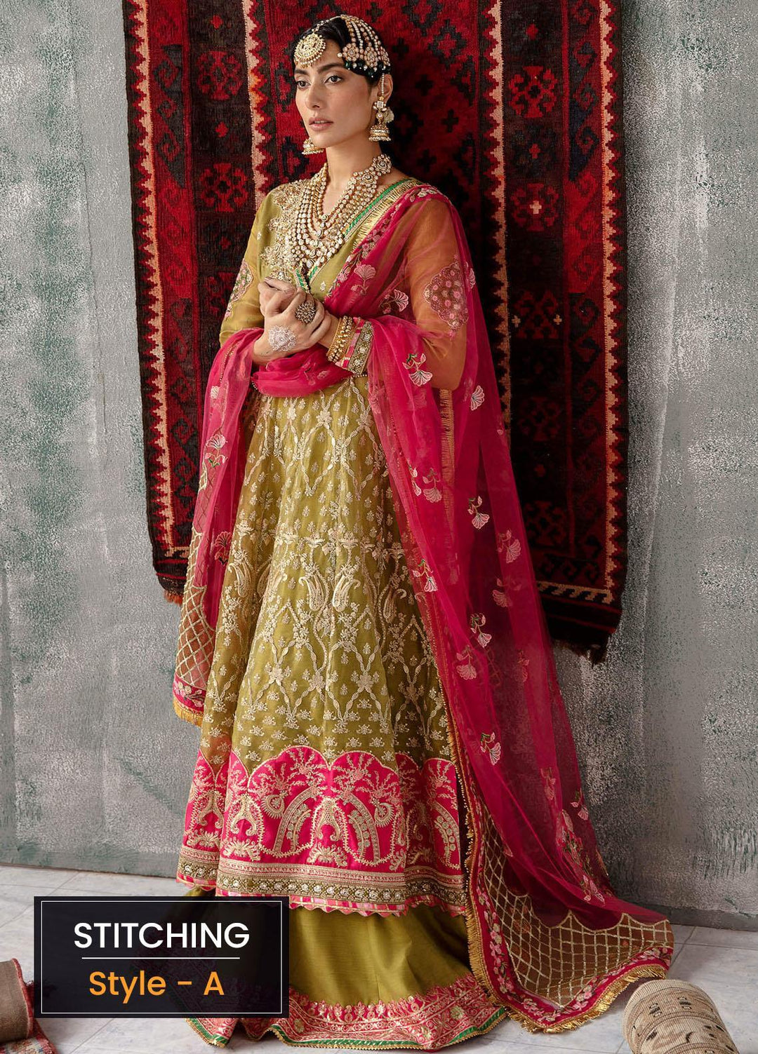 Sakhiyan by Asifa & Nabeel Embroidered Missouri Suits Unstitched 3 Piece AN22SSF-05 Inayat - Festive Collection