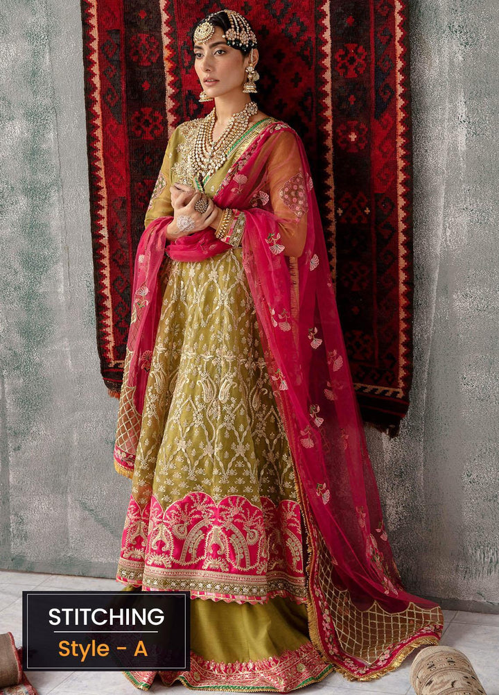 Sakhiyan by Asifa & Nabeel Embroidered Missouri Suits Unstitched 3 Piece AN22SSF-05 Inayat - Festive Collection