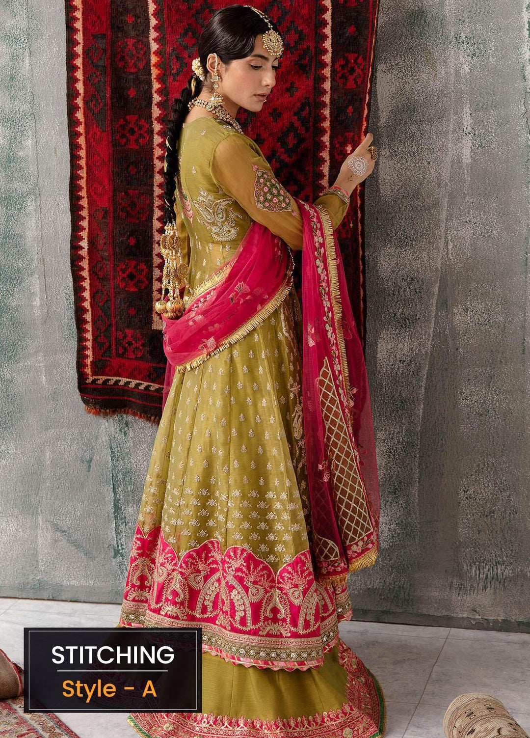 Sakhiyan by Asifa & Nabeel Embroidered Missouri Suits Unstitched 3 Piece AN22SSF-05 Inayat - Festive Collection