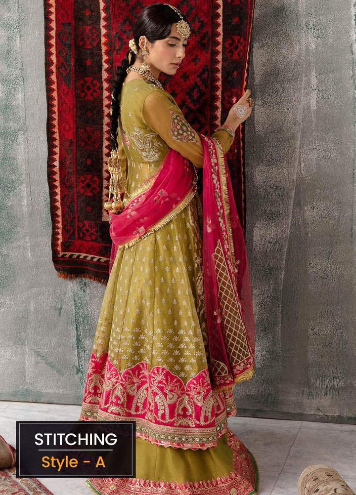 Sakhiyan by Asifa & Nabeel Embroidered Missouri Suits Unstitched 3 Piece AN22SSF-05 Inayat - Festive Collection