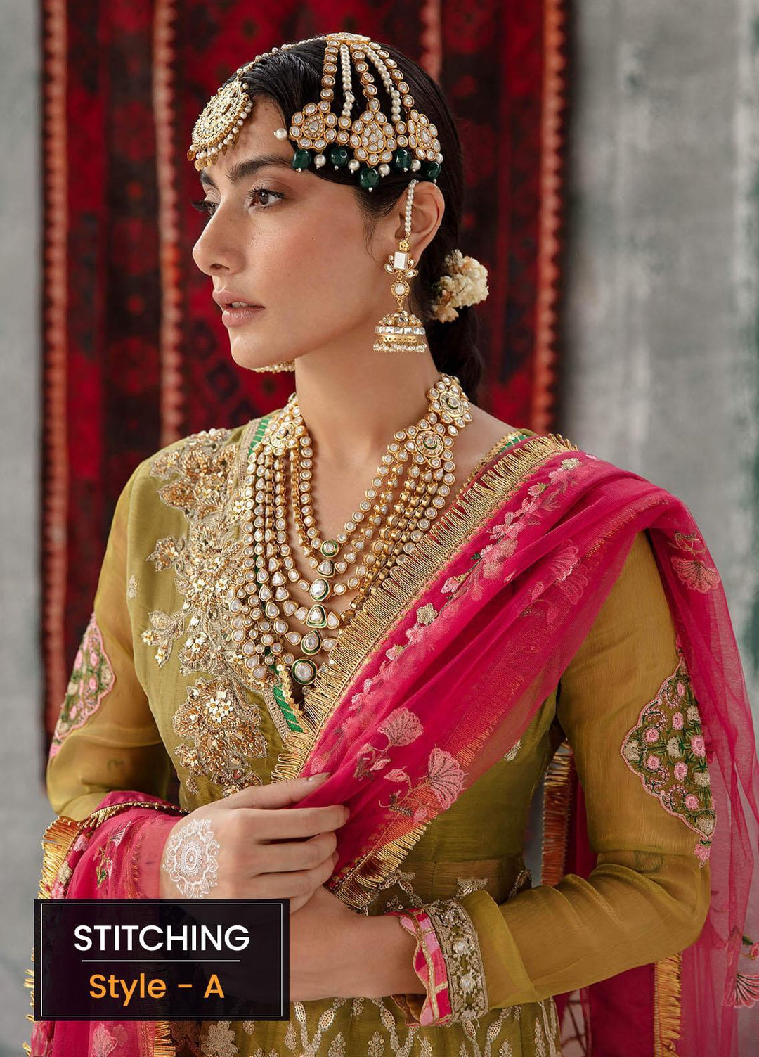 Sakhiyan by Asifa & Nabeel Embroidered Missouri Suits Unstitched 3 Piece AN22SSF-05 Inayat - Festive Collection