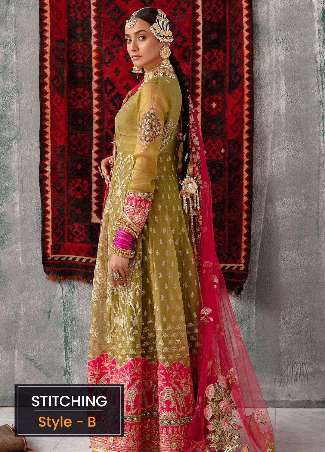 Sakhiyan by Asifa & Nabeel Embroidered Missouri Suits Unstitched 3 Piece AN22SSF-05 Inayat - Festive Collection