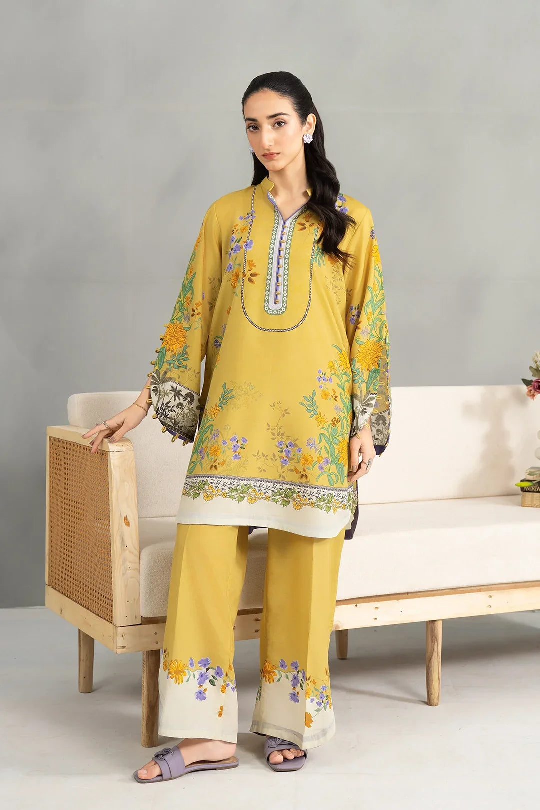 Dear Summer by Panache Women RTW Printed Lawn 2 Piece Suit Sunpetal - Festive Collection