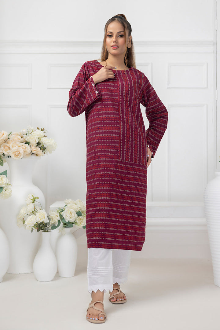 Salitex Women Solids Yarn Dyed 1 Piece Shirt CPW23DF016 - Summer Collection