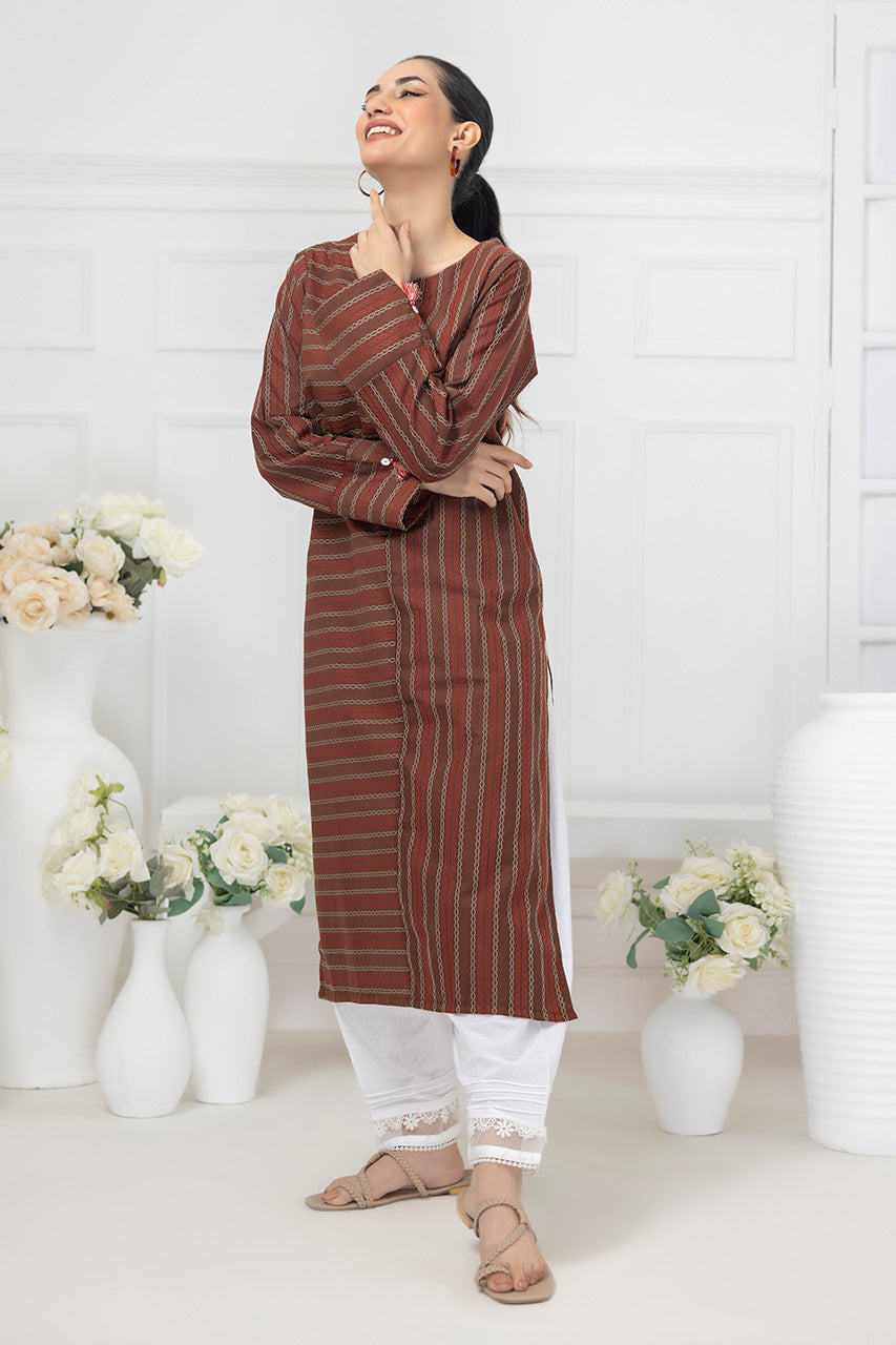 Salitex Women Solids Yarn Dyed 1 Piece Shirt CPS23DF015 - Summer Collection