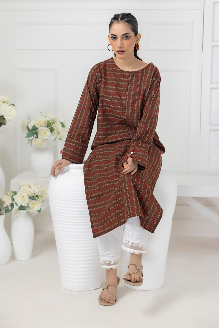 Salitex Women Solids Yarn Dyed 1 Piece Shirt CPS23DF015 - Summer Collection