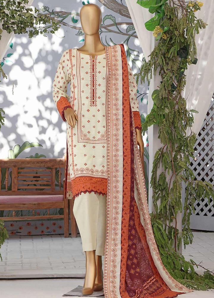HZ Textiles Embroidered Khaddar Suits Unstitched 3 Piece HZ22PK-V3 PKE-2238 - Winter Collection