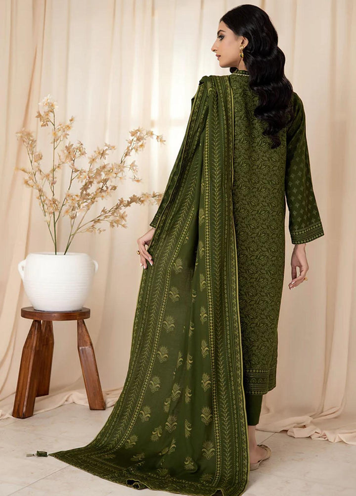 Lakhany Printed Cashmere Wool Suits Unstitched 3 Piece LSM22CV CVC-1004-C - Winter Collection