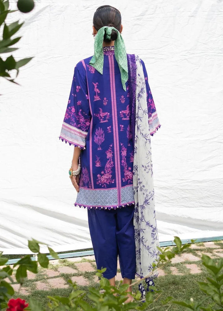 Muzlin By Sana Safinaz Embroidered Lawn Suits Unstitched 3 Piece SS23MZ 14B - Summer Collection