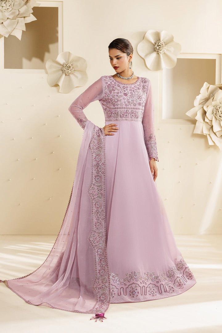 Sireine by Alizeh Fashion Unstitched Embroidered Chiffon 3 Piece Suit AF26UCS AF-CH-2292-FEATHER - Festive Collection