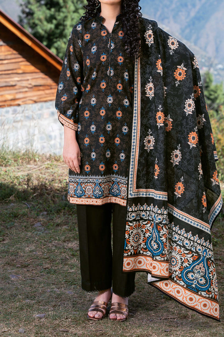 Narmin by Narkin's Unstitched Printed Khaddar 3 Piece Suit NN26UK NUWKDP-3179 - Casual Collection