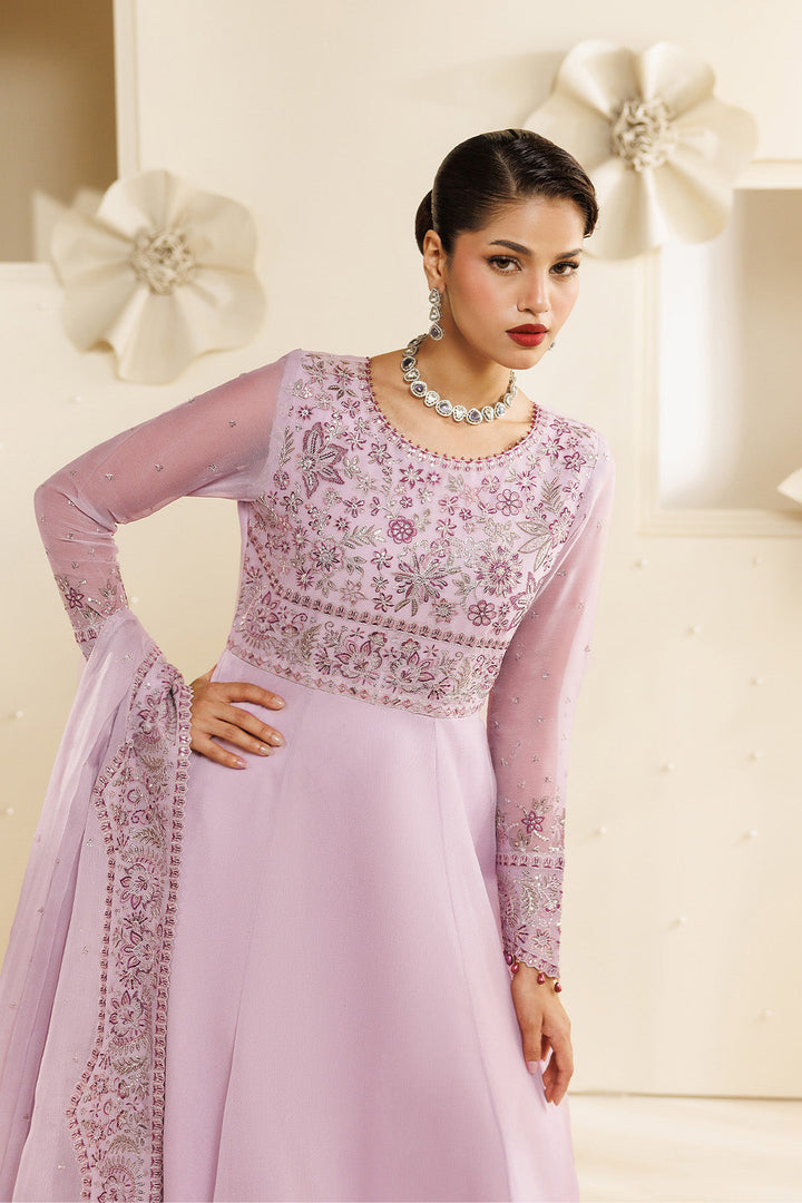 Sireine by Alizeh Fashion Unstitched Embroidered Chiffon 3 Piece Suit AF26UCS AF-CH-2292-FEATHER - Festive Collection