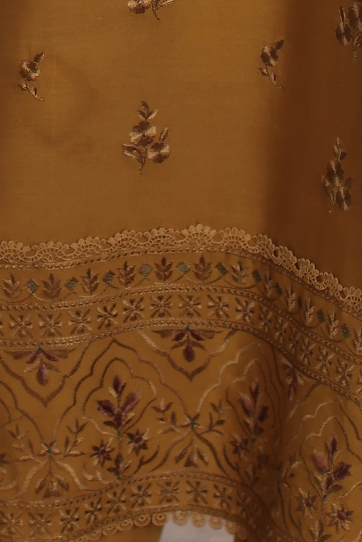 Noor by Saadia Asad Unstitched Embroidered Linen 3 Piece Suit SA26UNL D4 B - Winter Collection