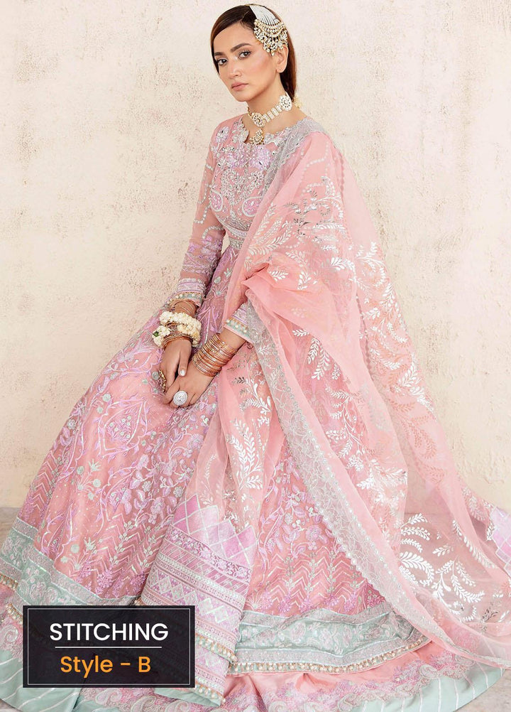 Sakhiyan by Asifa & Nabeel Embroidered Missouri Suits Unstitched 3 Piece AN22SSF-03 Afreen - Festive Collection