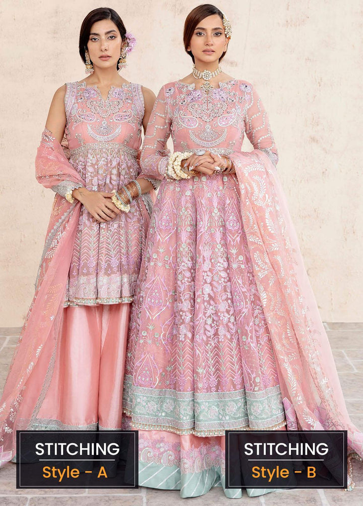 Sakhiyan by Asifa & Nabeel Embroidered Missouri Suits Unstitched 3 Piece AN22SSF-03 Afreen - Festive Collection