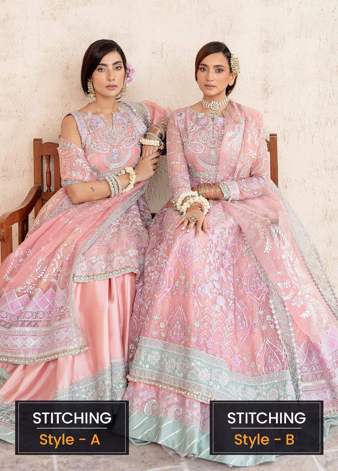 Sakhiyan by Asifa & Nabeel Embroidered Missouri Suits Unstitched 3 Piece AN22SSF-03 Afreen - Festive Collection