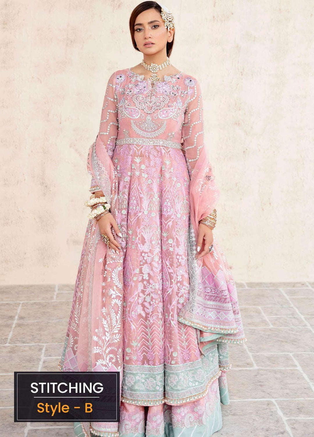 Sakhiyan by Asifa & Nabeel Embroidered Missouri Suits Unstitched 3 Piece AN22SSF-03 Afreen - Festive Collection