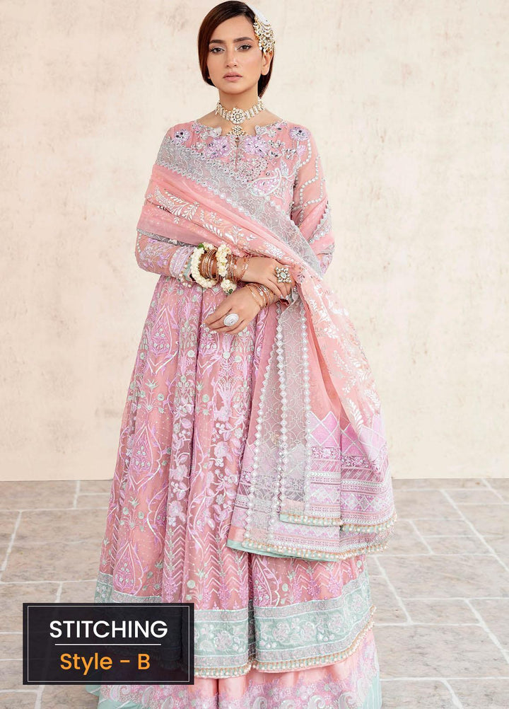 Sakhiyan by Asifa & Nabeel Embroidered Missouri Suits Unstitched 3 Piece AN22SSF-03 Afreen - Festive Collection