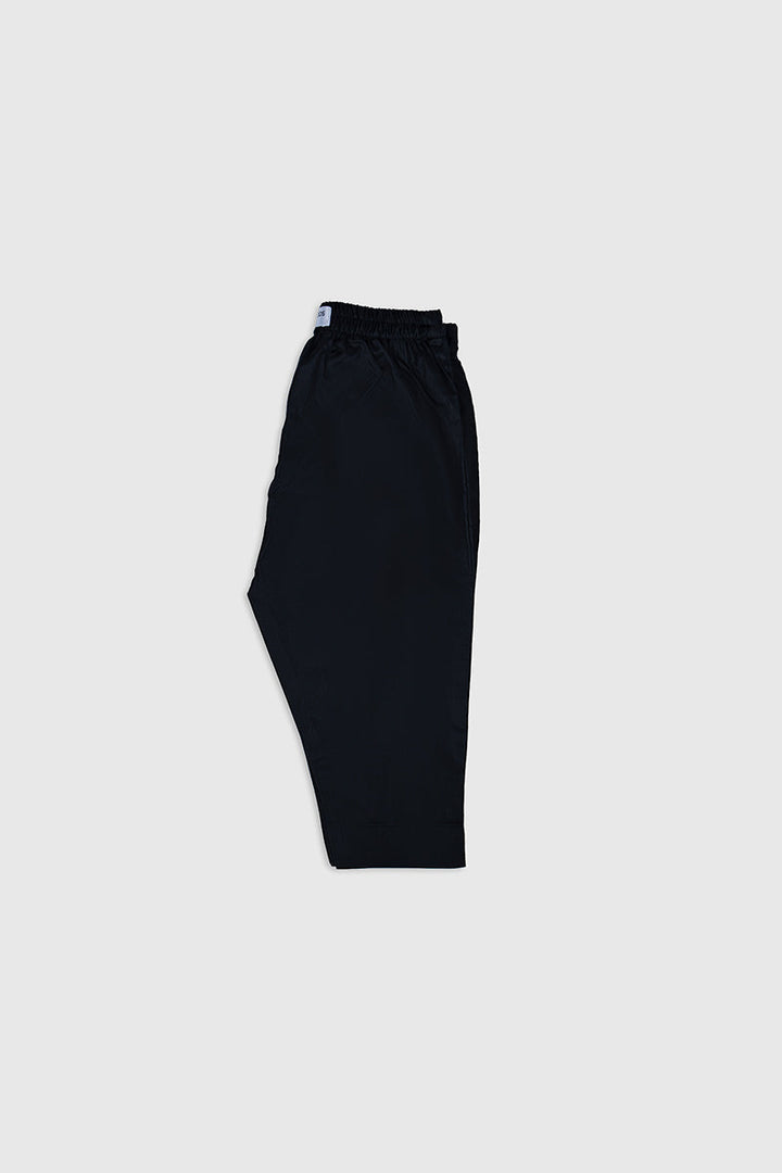 Muraqsh Ready To Wear Solids Cotton Boys Black Kurta Trouser MUR-BSCKT - Summer Collection