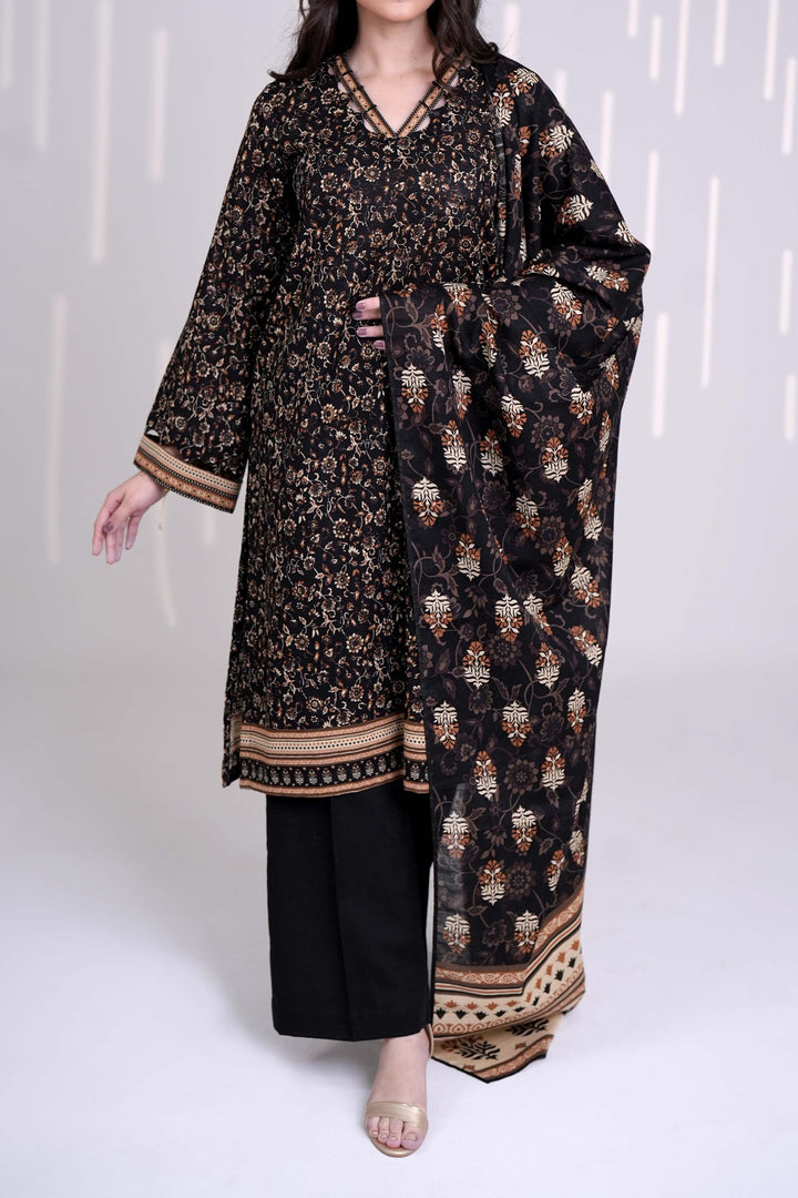 Narmin by Narkin's Unstitched Printed Khaddar 3 Piece Suit NN26UK NUWKDP-3163 - Casual Collection