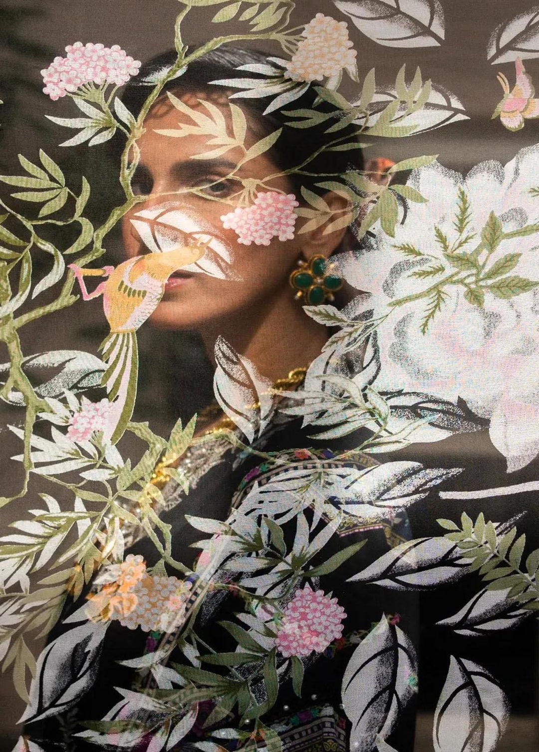 Muzlin By Sana Safinaz Embroidered Lawn Suits Unstitched 3 Piece SS23MZ 13B - Summer Collection