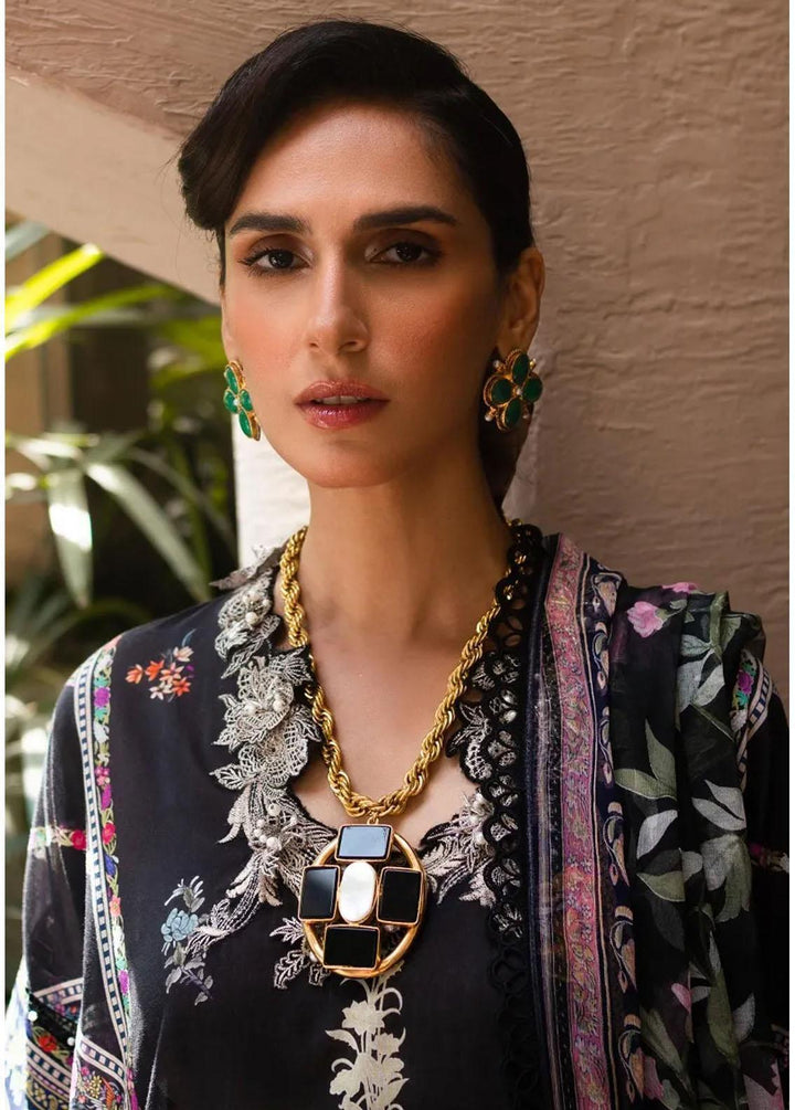 Muzlin By Sana Safinaz Embroidered Lawn Suits Unstitched 3 Piece SS23MZ 13B - Summer Collection