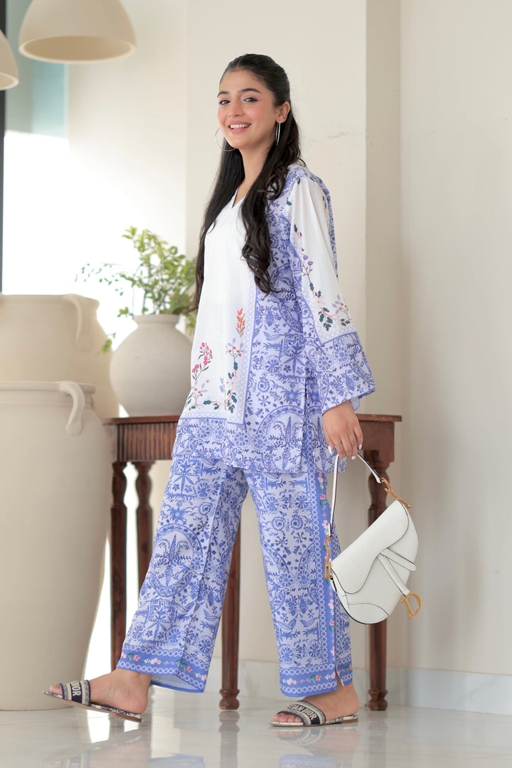 Dhaga Women Pret Printed 2 Piece Soft Crepe Enid SS25DSP313 - Summer Collection