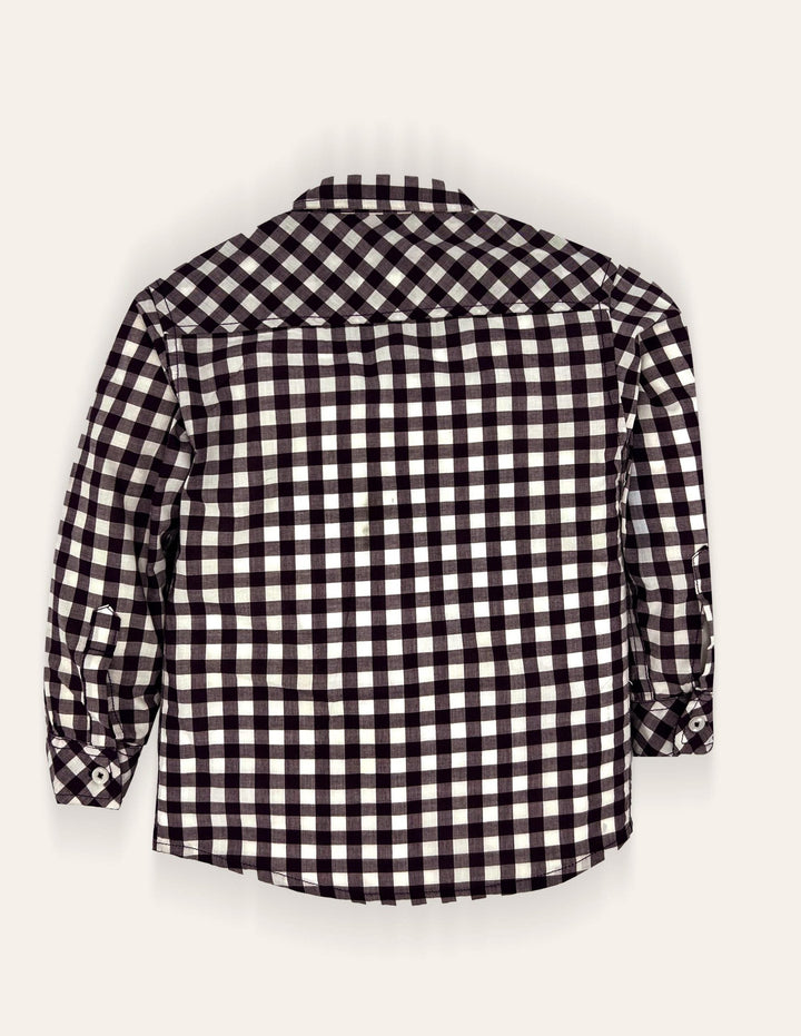 Ixample Pret Solid Cotton 1 Piece Boys Shirt