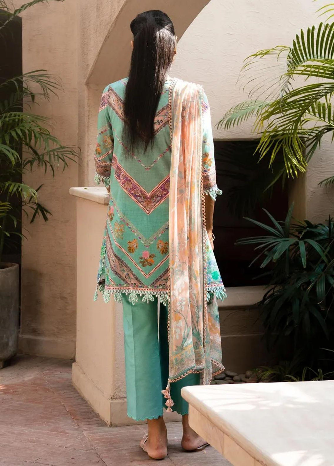 Muzlin By Sana Safinaz Embroidered Lawn Suits Unstitched 3 Piece SS23MZ 13A - Summer Collection