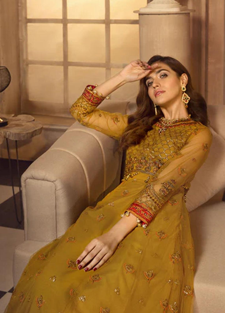 Noor-e-Rang By Zarif Embroidered  Suits Unstitched 3 Piece ZF 02 NAGHMA - Luxury Collection