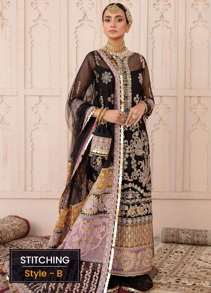 Sakhiyan by Asifa & Nabeel Embroidered Organza Suits Unstitched 3 Piece AN22SSF-01 Musavir - Festive Collection