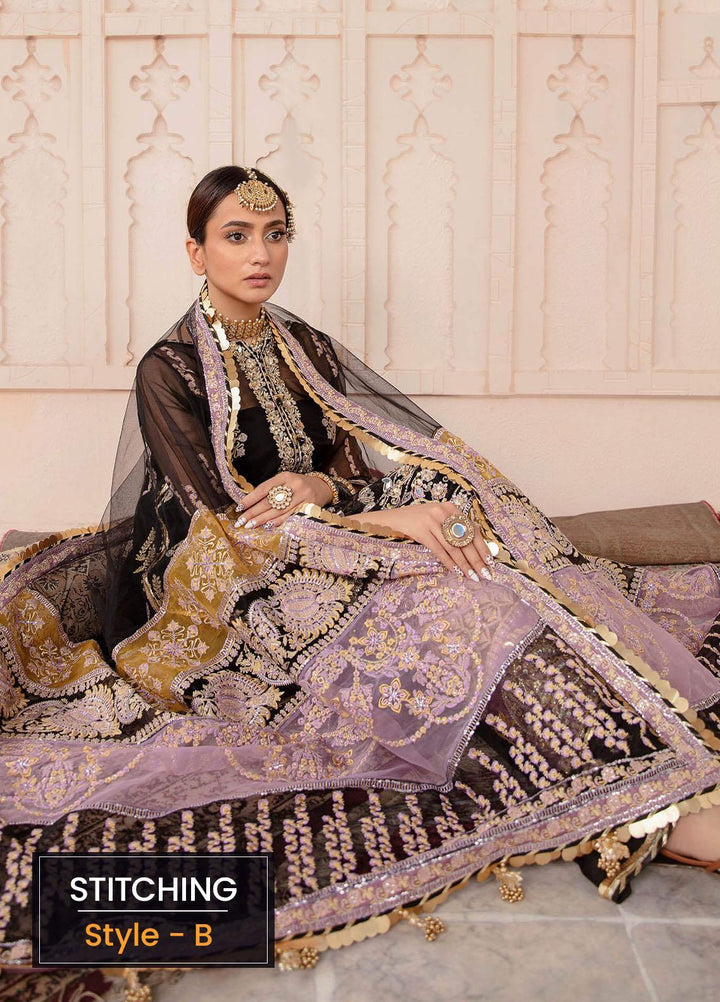 Sakhiyan by Asifa & Nabeel Embroidered Organza Suits Unstitched 3 Piece AN22SSF-01 Musavir - Festive Collection