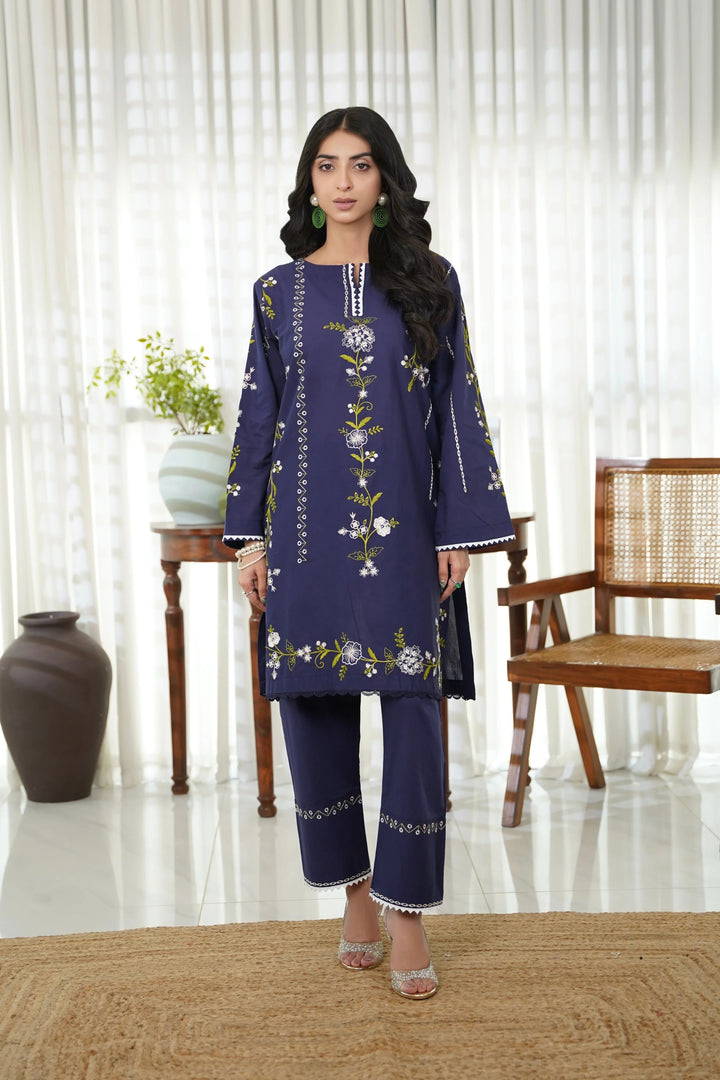 Dhaga Women Pret Embroidered 2 Piece cotton Aira SS25DSE117 - Summer Collection