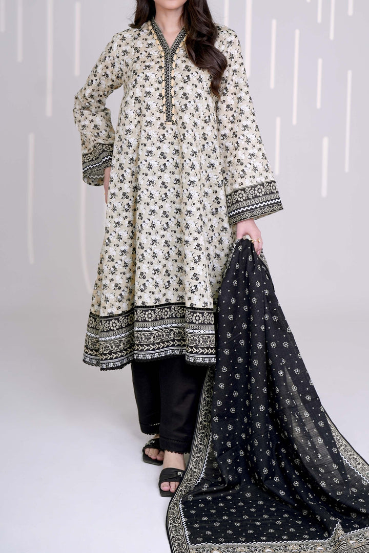 Narmin by Narkin's Unstitched Printed Khaddar 3 Piece Suit NN26UK NUWKDP-3172 - Casual Collection