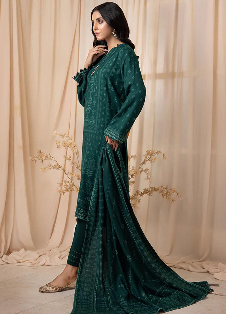 Lakhany Printed Cashmere Wool Suits Unstitched 3 Piece LSM22CV CVC-1003-B - Winter Collection