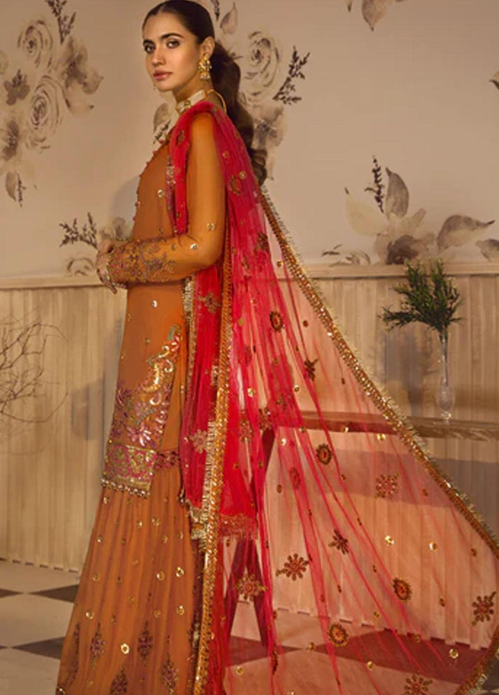 Noor-e-Rang By Zarif Embroidered  Suits Unstitched 3 Piece ZF 06 BAHAAR - Luxury Collection