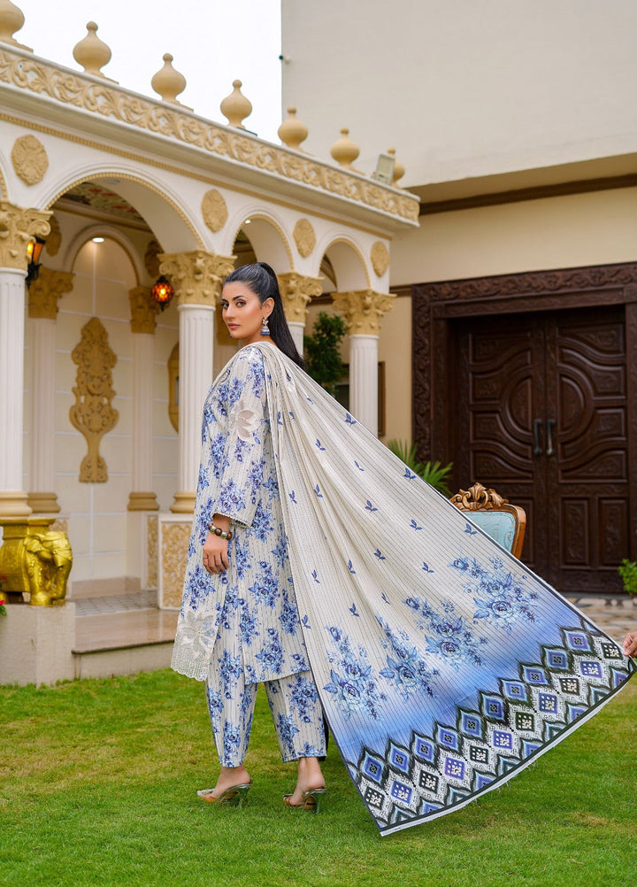 Rang E Gulposh Pret Printed Lawn 3 Piece Suit RNG-1206