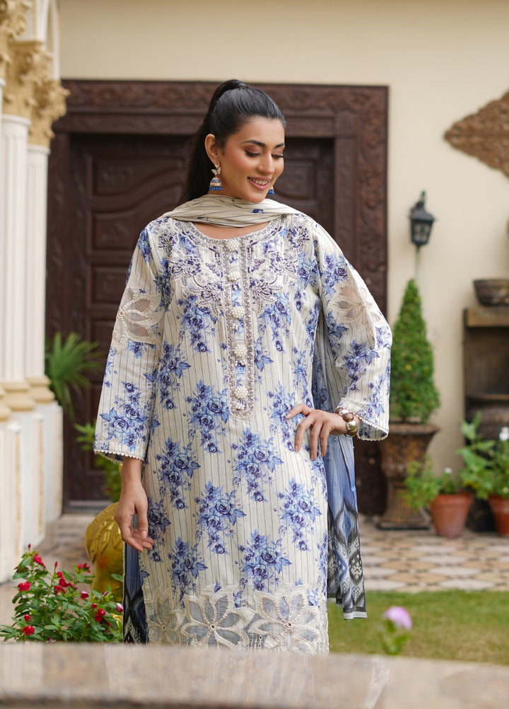 Rang E Gulposh Pret Printed Lawn 3 Piece Suit RNG-1206