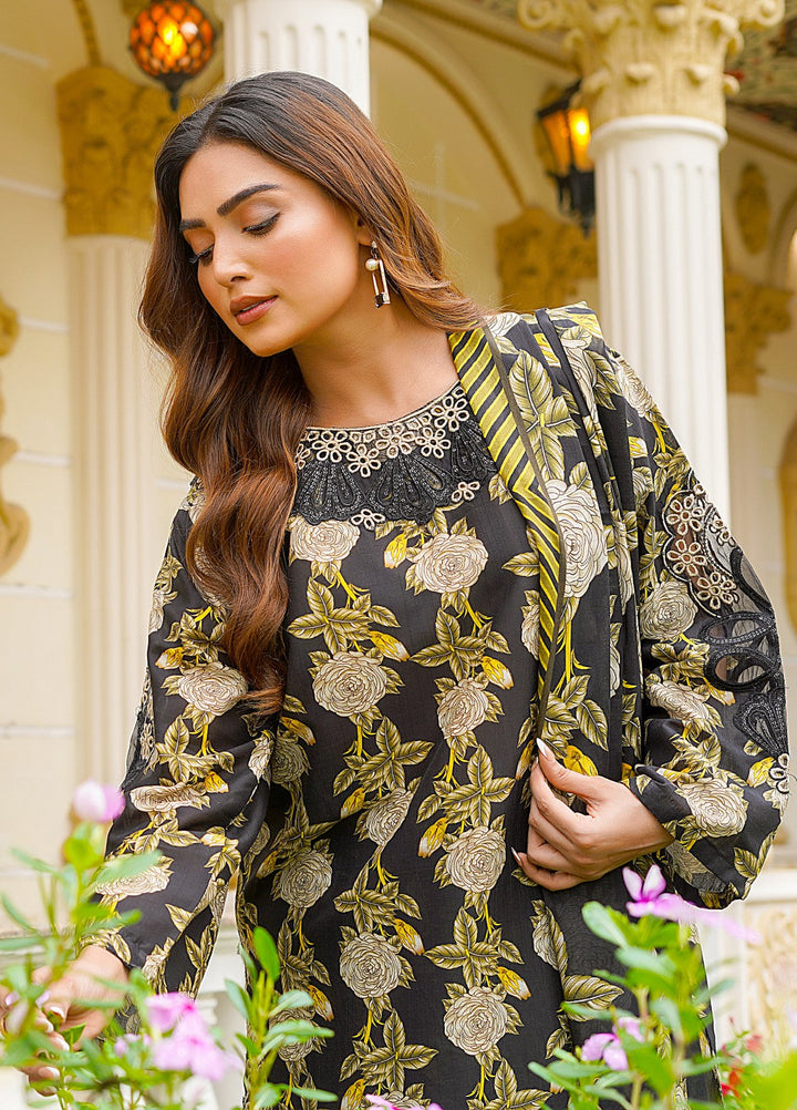 Rang E Gulposh Pret Embroidered Lawn 3 Piece Suit RNG-1210