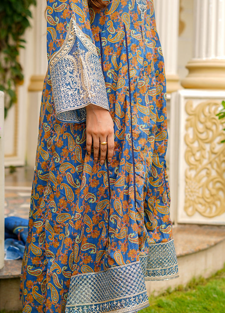 Rang E Gulposh Pret Embroidered Lawn 3 Piece Suit RNG-1214
