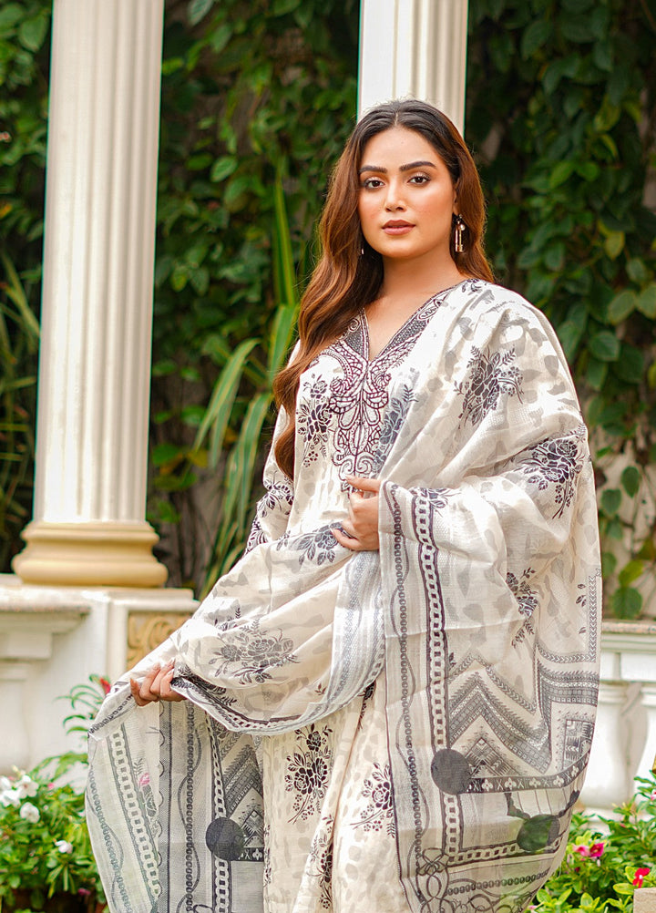 Rang E Gulposh Pret Printed Lawn 3 Piece Suit RNG-1217