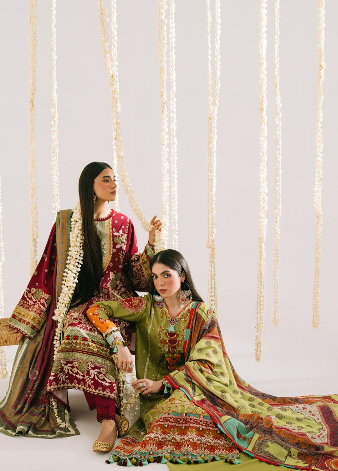 Jeevan by Fiona Embroidered Suits Unstitched 3 Piece FA25JK Nargis - Winter Collection