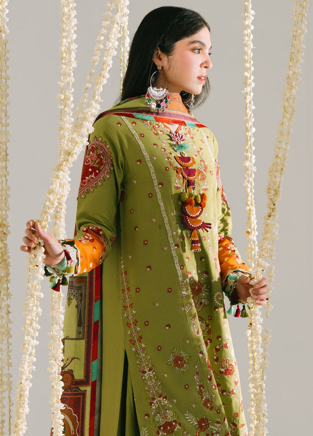 Jeevan by Fiona Embroidered Suits Unstitched 3 Piece FA25JK Nargis - Winter Collection