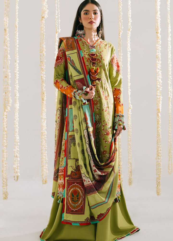 Jeevan by Fiona Embroidered Suits Unstitched 3 Piece FA25JK Nargis - Winter Collection