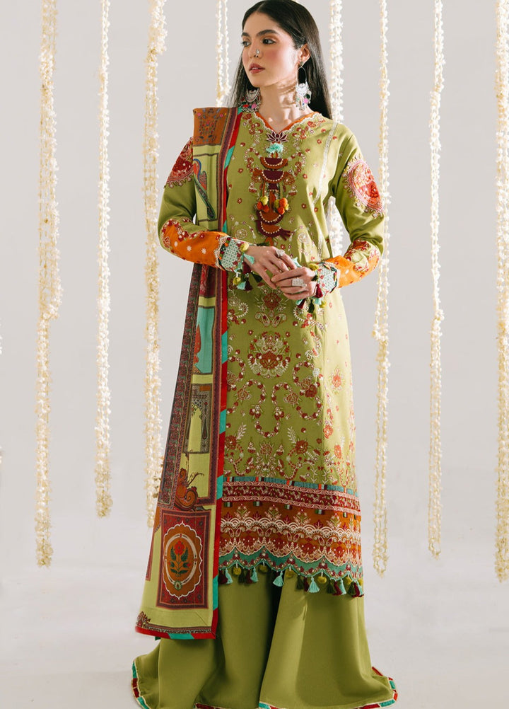 Jeevan by Fiona Embroidered Suits Unstitched 3 Piece FA25JK Nargis - Winter Collection