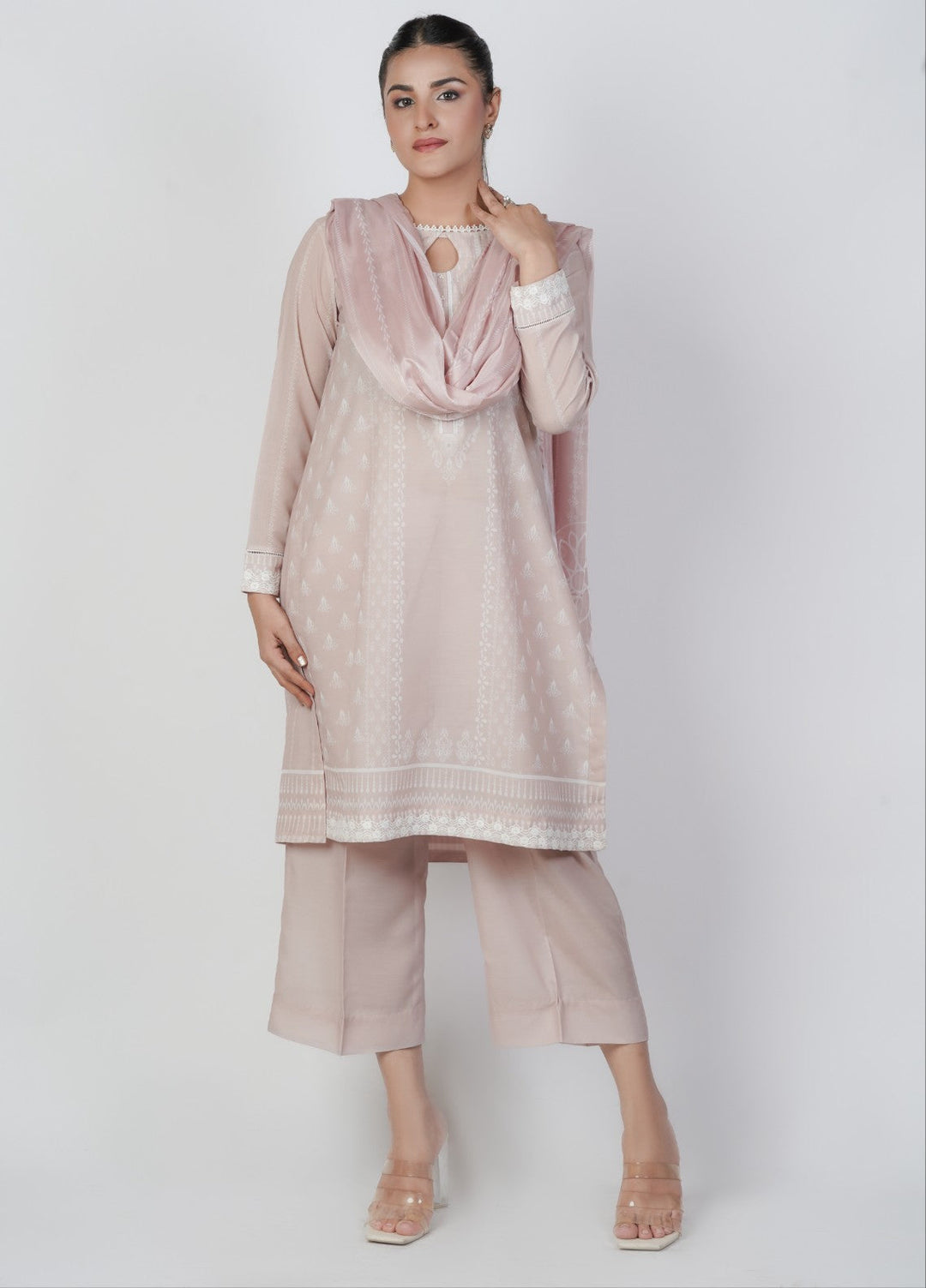 Vibgyor Fashion Printed Lawn Suits Unstitched 3 Piece Skin Elegancia D4-S-25