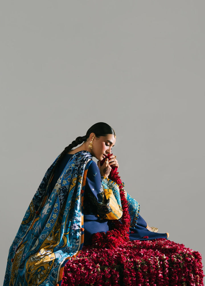 Jeevan by Fiona Embroidered Suits Unstitched 3 Piece FA25JK Raaz - Winter Collection