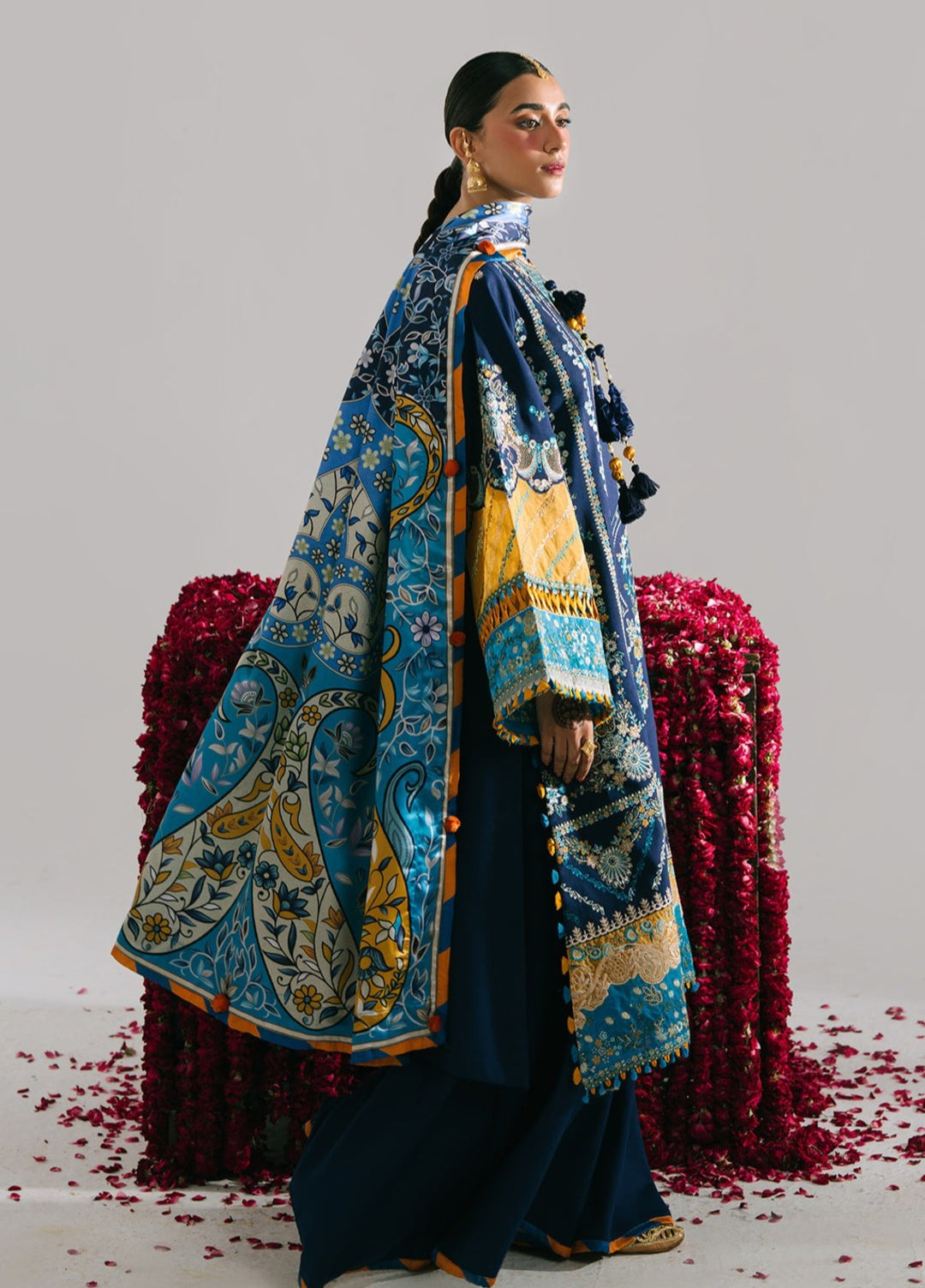 Jeevan by Fiona Embroidered Suits Unstitched 3 Piece FA25JK Raaz - Winter Collection